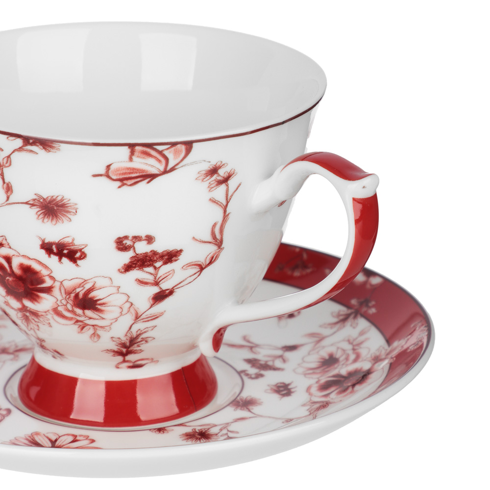 Набор чайный 4 пр., 220мл, MILLIMI, Дуэт, фарфор, арт.№ 802-514