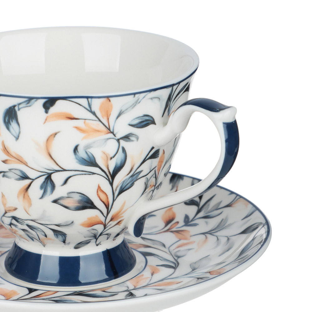 Набор чайный 2 пр., 220мл, MILLIMI, Алисия, фарфор, арт.№ 802-516