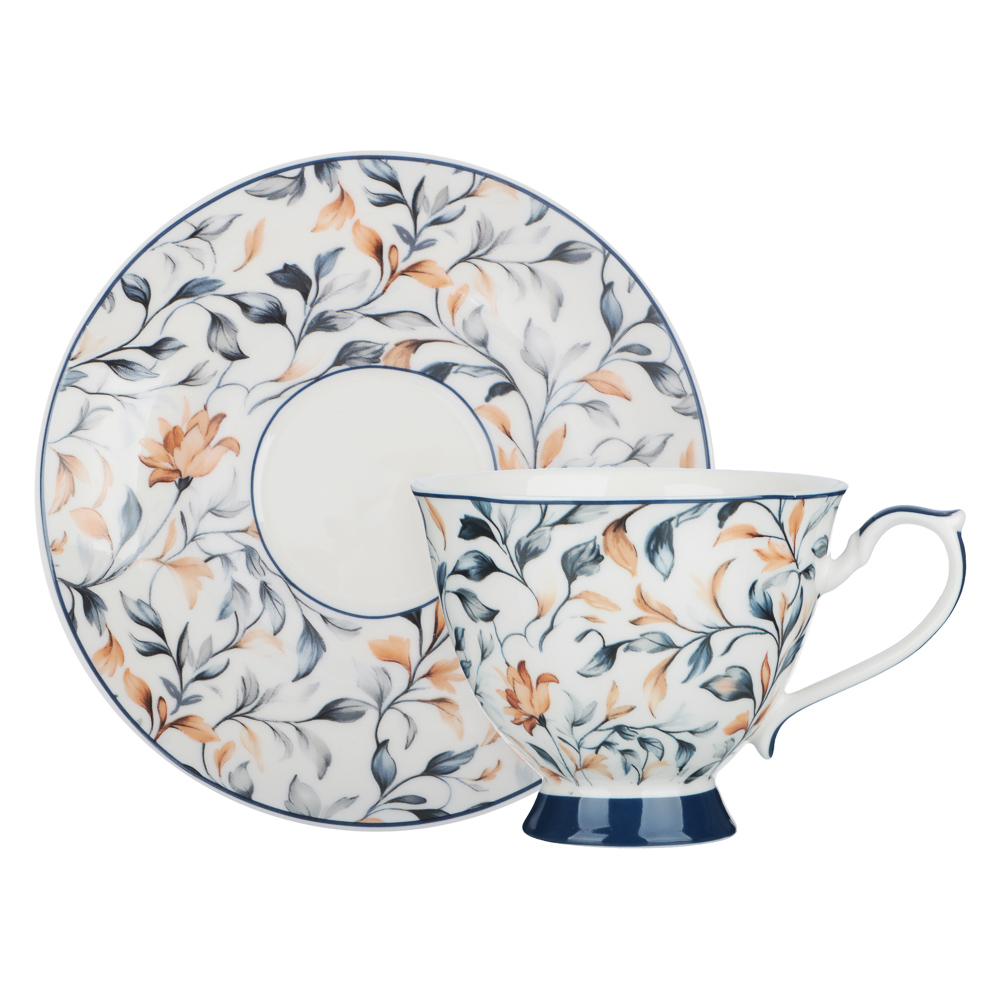 Набор чайный 2 пр., 220мл, MILLIMI, Алисия, фарфор, арт.№ 802-516