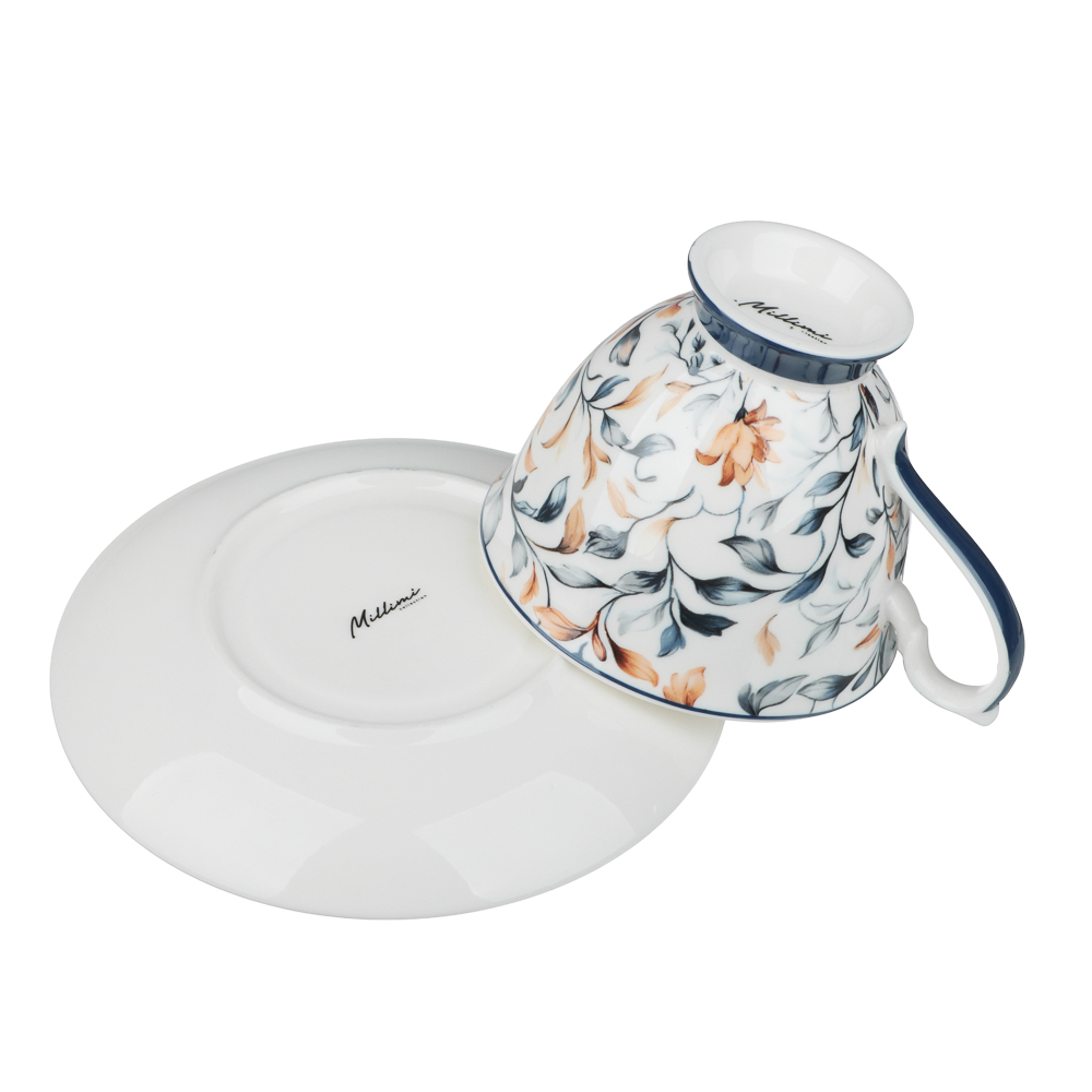 Набор чайный 2 пр., 220мл, MILLIMI, Алисия, фарфор, арт.№ 802-516