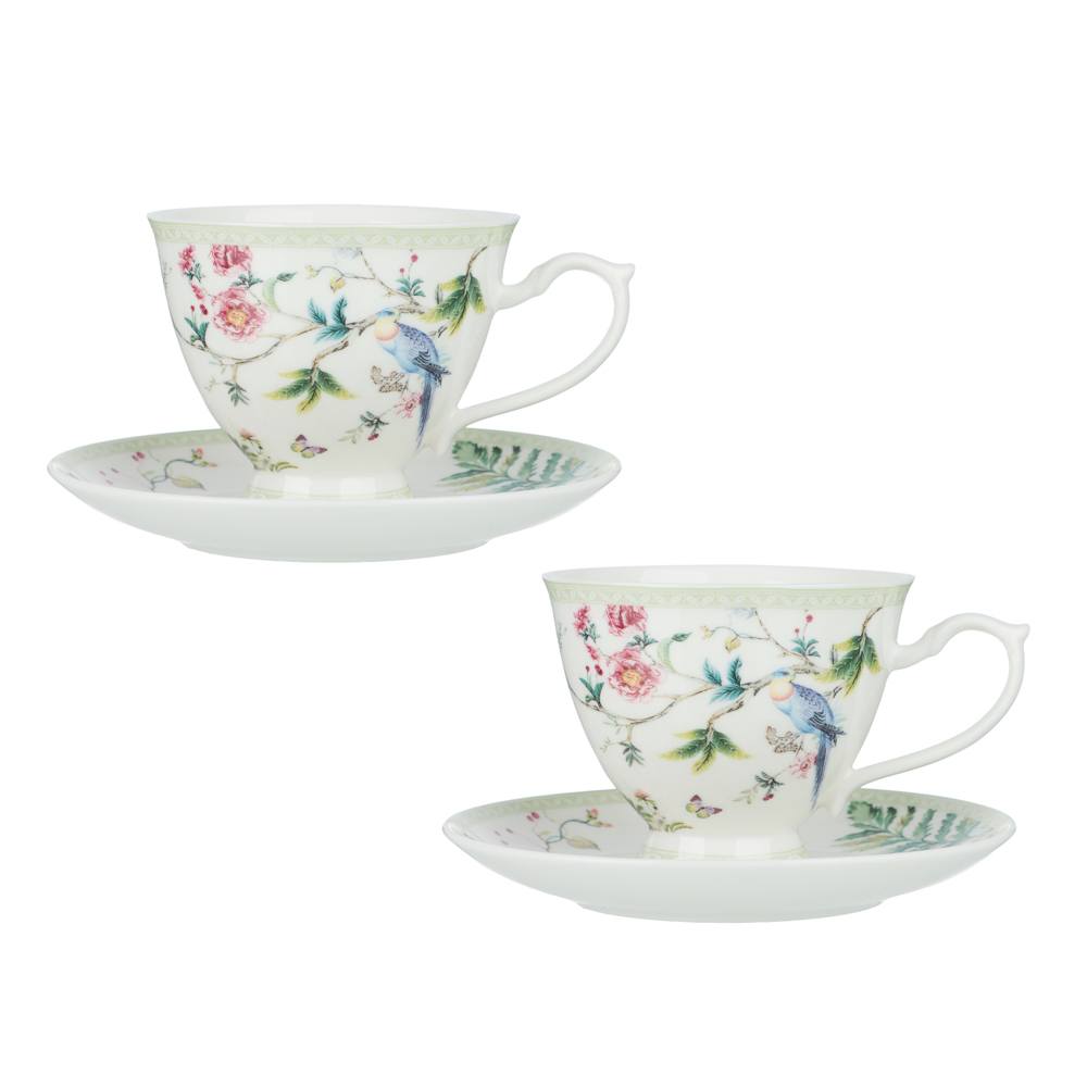 Набор чайный 4 пр., 220мл, MILLIMI, Грета, фарфор, арт.№ 802-517