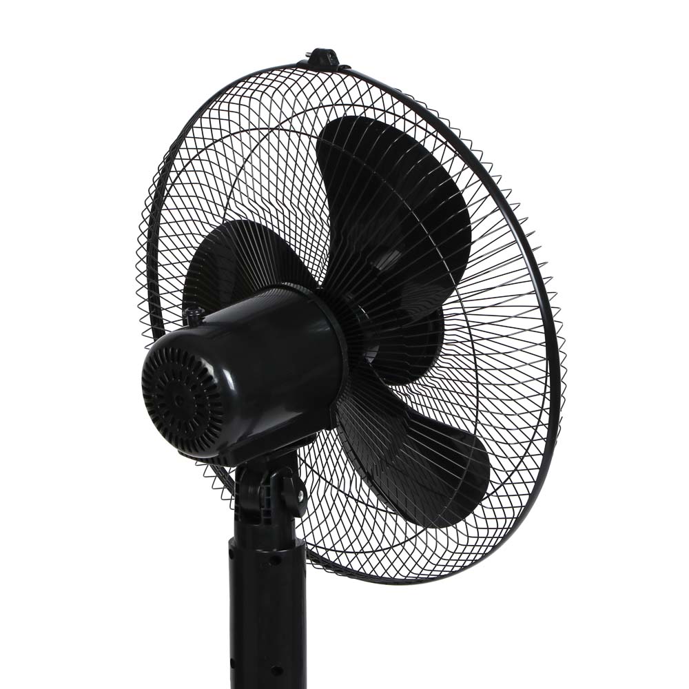 Вентилятор напольный тм LEBEN 45Вт, 3 скорости, диаметр 43см, 220в, черный, арт.№ 243-005