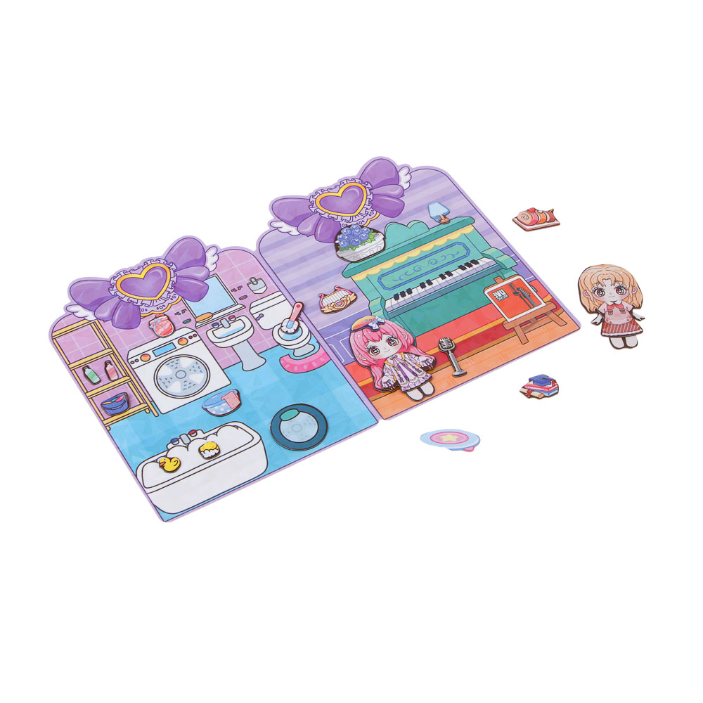 Набор для творчества "Весёлые картинки", бумага, PVC, винил, РР, 52х25,5х7см, арт.№ 284-324