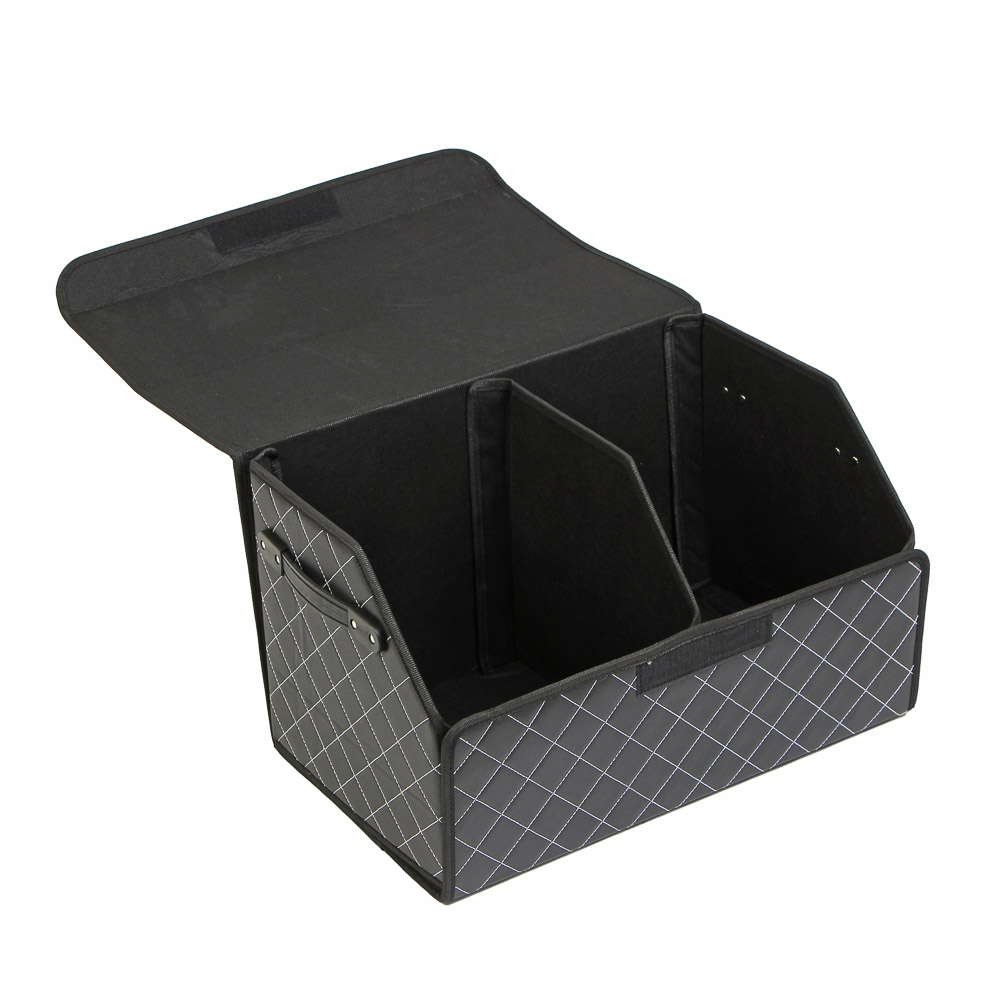 ВСЁГАЗИН Органайзер багажника, 50х30х30 см, экокожа, Premium, арт.№ 732-084