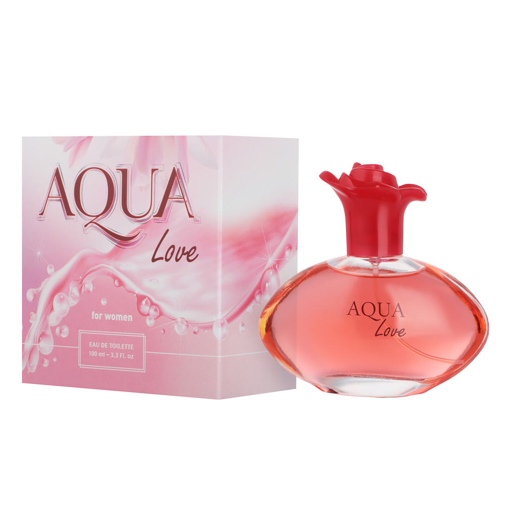Туалетная вода женская тм Delta Parfum AQUA love, 100 мл, арт.№ 313-402