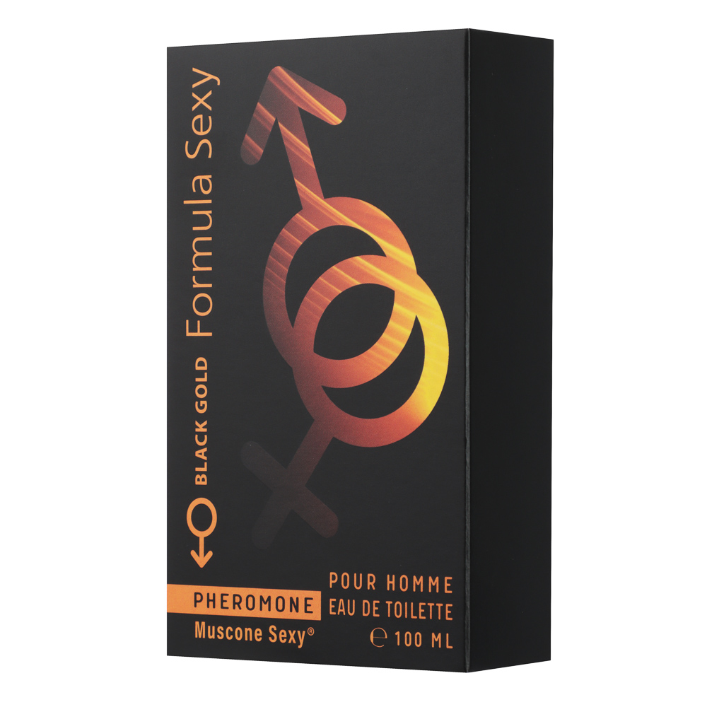 Туалетная вода мужская тм Formula Sexy Black Gold с феромонами, 100 мл, арт.№ 313-407