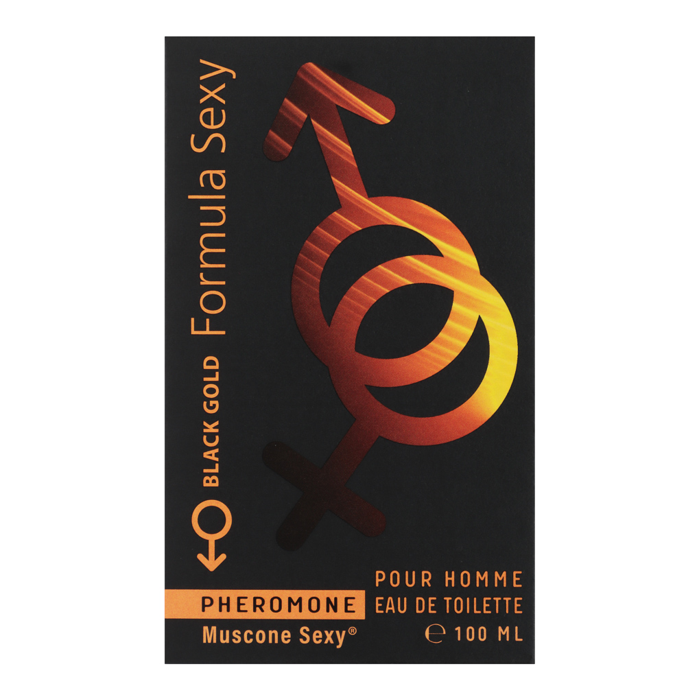Туалетная вода мужская тм Formula Sexy Black Gold с феромонами, 100 мл, арт.№ 313-407