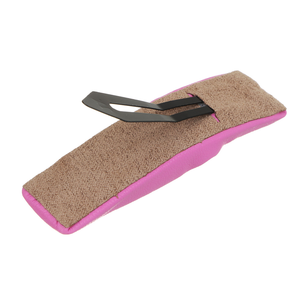 ЮНИLOOK Зажим для волос, 7,8см, сплав, PU, 3 цвета, ACS-18, арт.№ 321-002