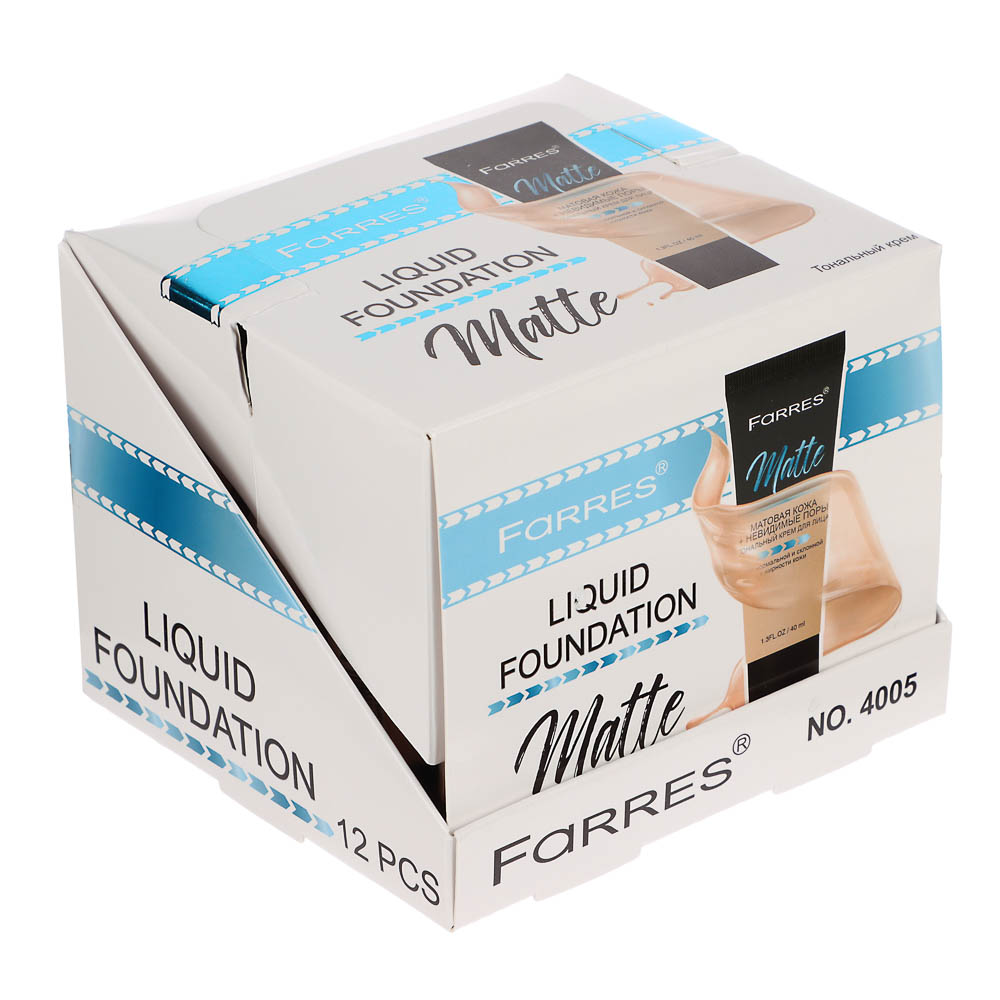 Тональный крем "Matte" SPF 15  тм Farres 40 мл, арт.№ 330-613