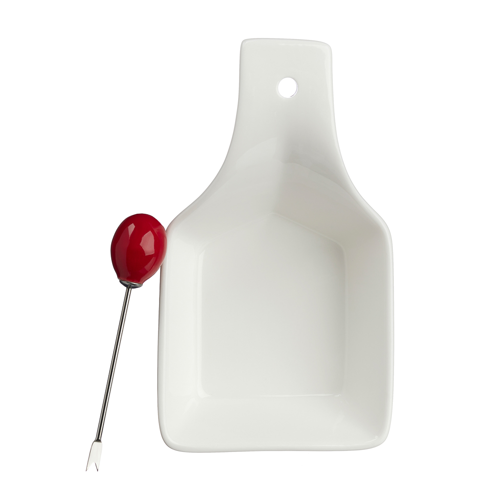 Ivlev Chef Элеганс Розетка для десерта/варенья/соуса, 15,5х9х5,5см, фарфор, арт.№ 824-563