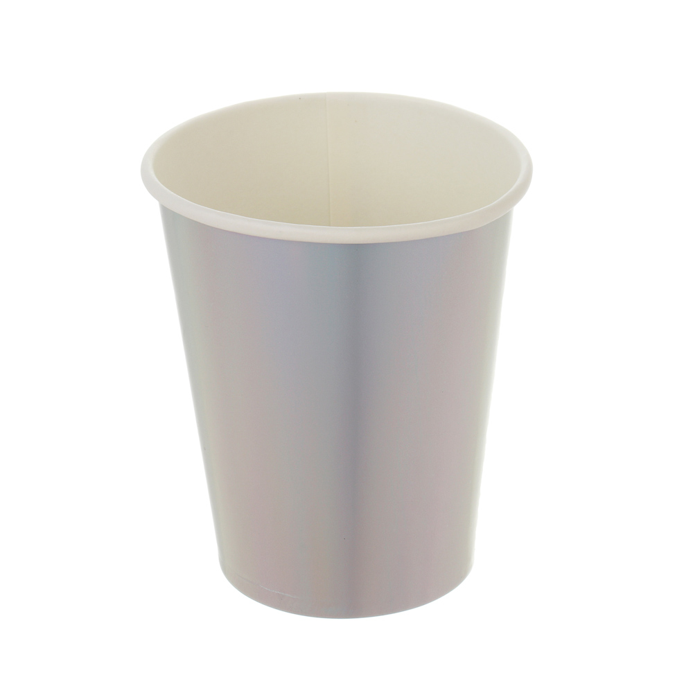 Fntastic Набор стаканов одноразовых, 6 шт, 250 мл, бумага, голография, арт.№ 530-394