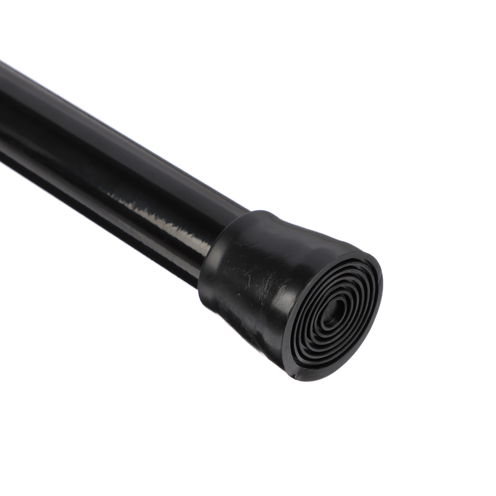 VETTA Карниз для ванной 2,6м, телескопический, черный, алюм., арт.№ 461-180