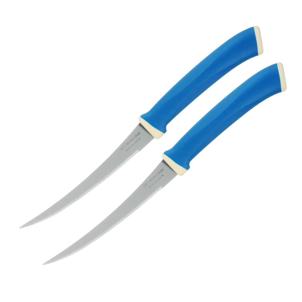 Tramontina Felice Нож для томатов 12.7см, картонный блистер, цена за 2шт, 23495/215, арт.№ 871-588