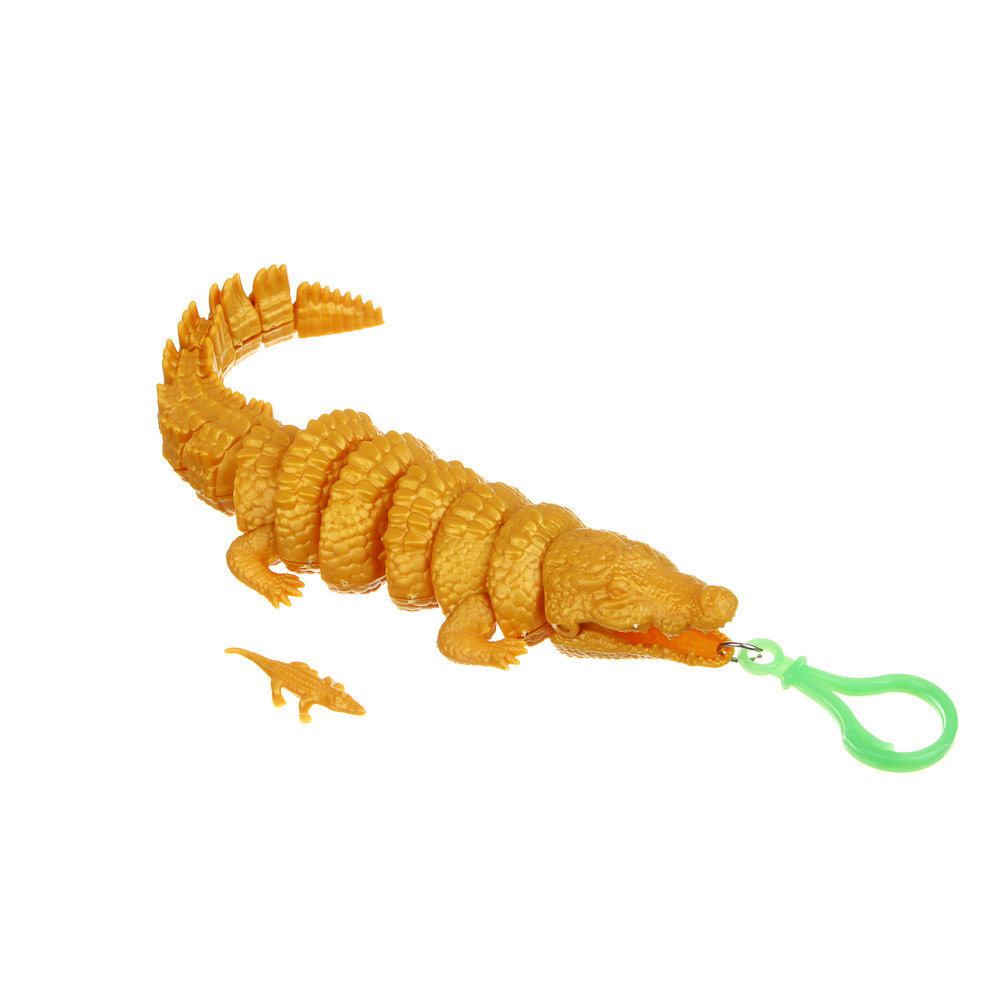 ХОББИХИТ Набор для творчества, 3D- конструктор "Крокодил", PP, 26,5х3,5х17см, 4 вида, арт.№ 265-661