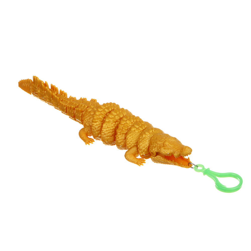 ХОББИХИТ Набор для творчества, 3D- конструктор "Крокодил", PP, 26,5х3,5х17см, 4 вида, арт.№ 265-661