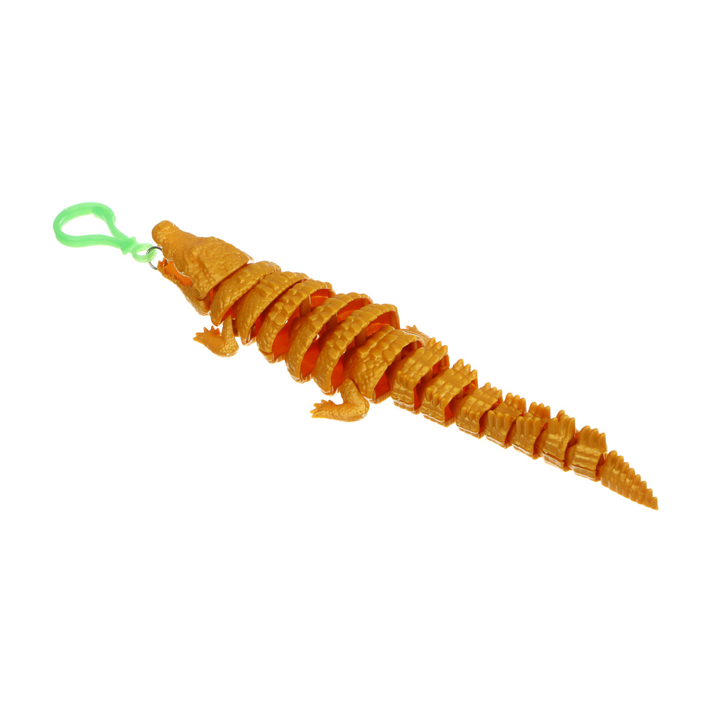 ХОББИХИТ Набор для творчества, 3D- конструктор "Крокодил", PP, 26,5х3,5х17см, 4 вида, арт.№ 265-661