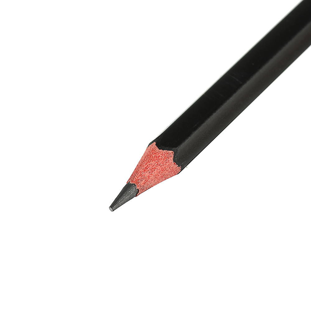 ClipStudio Карандаши чернографитные, 4 штуки, цветной корпус, в пакете с подвесом, арт.№ 525-117