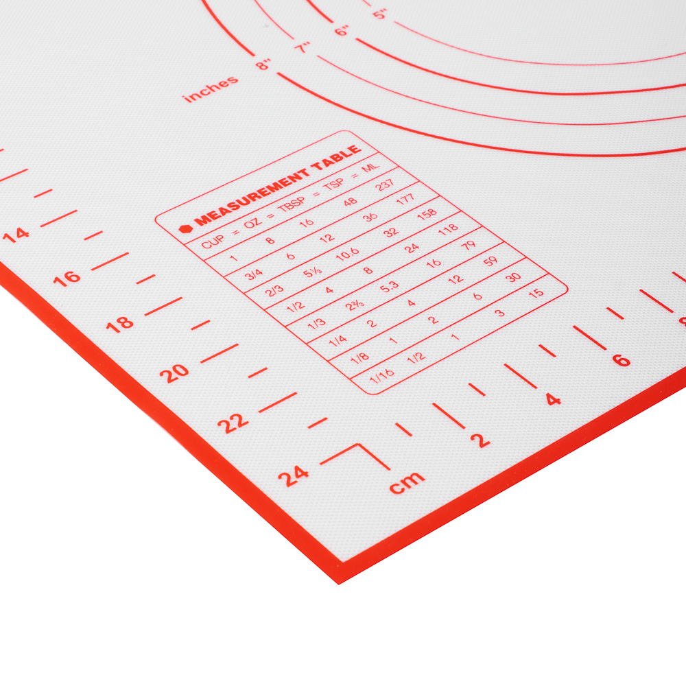 VETTA Коврик для раскатки теста с разметкой, 40x30см, силикон, арт.№ 856-194