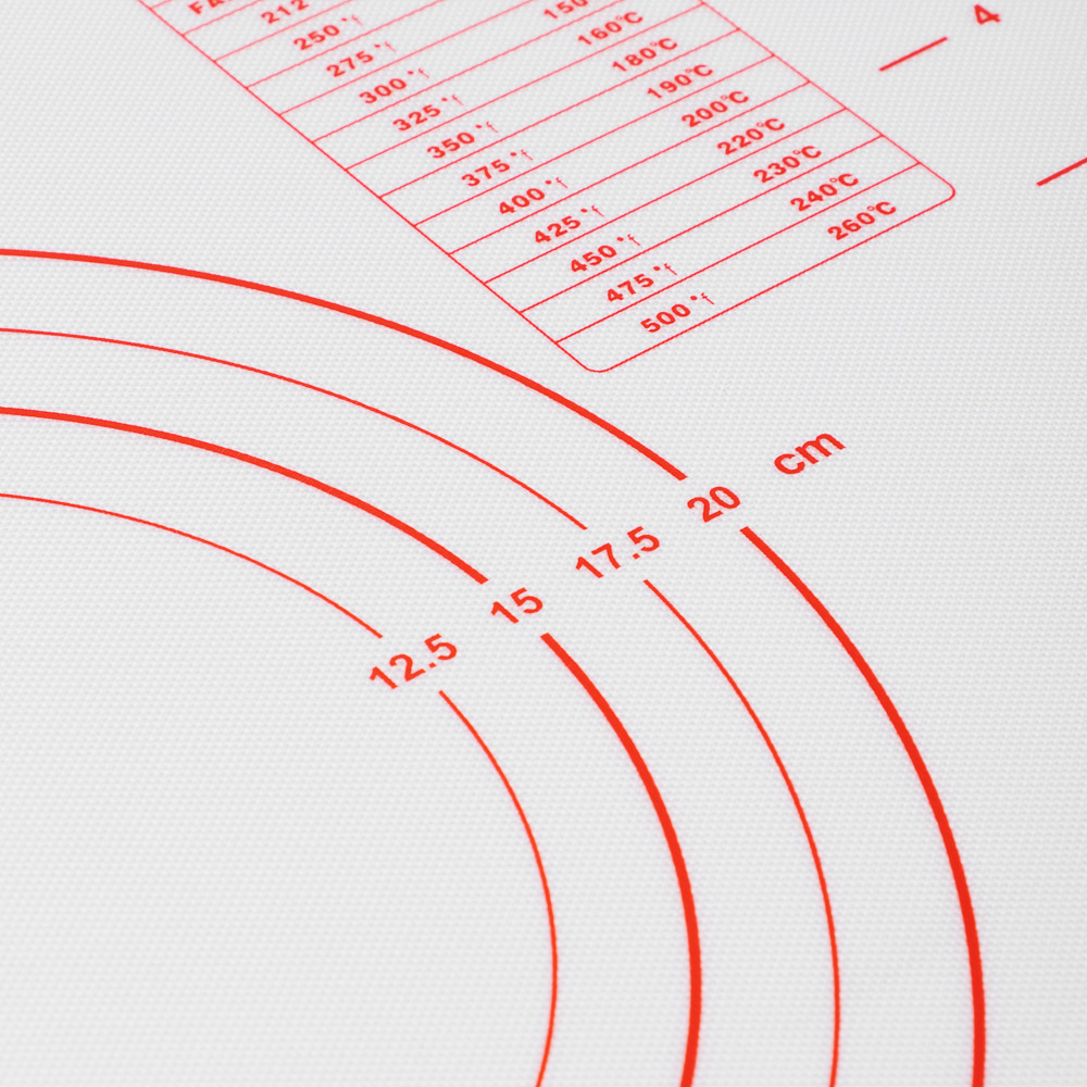 VETTA Коврик для раскатки теста с разметкой, 40x30см, силикон, арт.№ 856-194