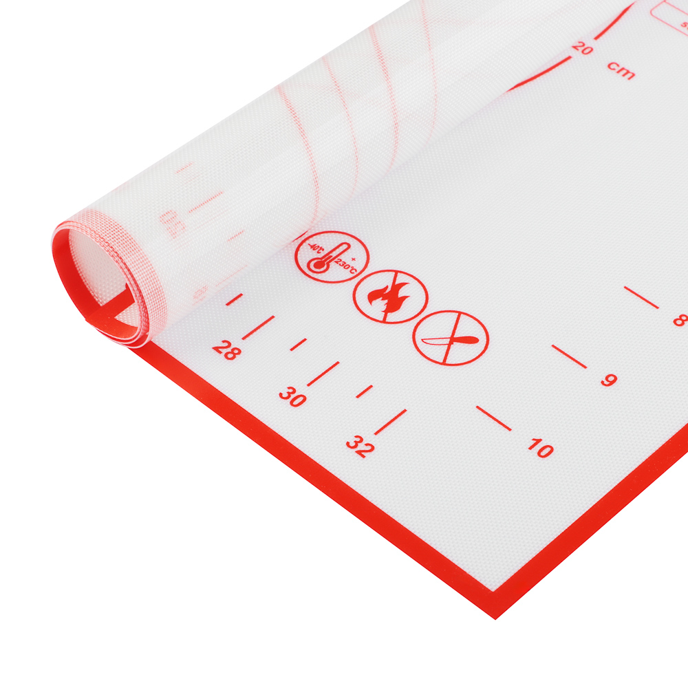 VETTA Коврик для раскатки теста с разметкой, 40x30см, силикон, арт.№ 856-194