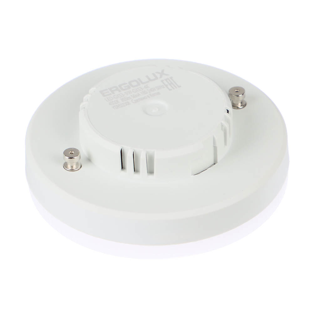 Лампа светодиодная Ergolux LED-GX53-9W-GX53-4K (9Вт GX53 4500К 180-240В), 13515, арт.№ 925-013