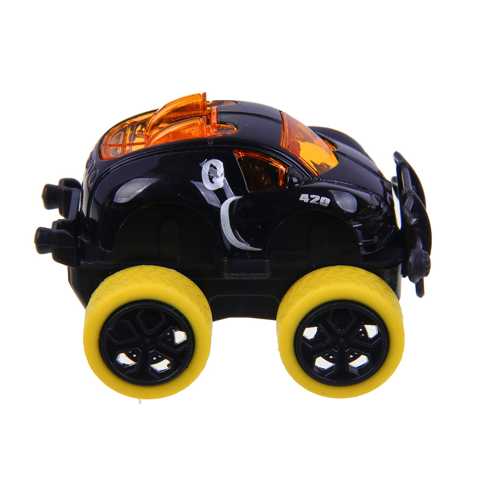 ИГРОЛЕНД Инерционная мини машинка, металл, ABS+PS+PP+TPR, 6х4,5х4 см, 8 диз., арт.№ 292-404