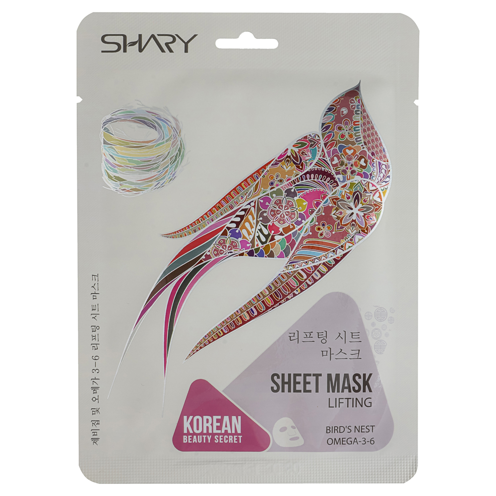 Маска-лифтинг Экстракт ласточкиного гнезда и ОМЕГА-3-6 Shary 25 г, арт.№ 022-246