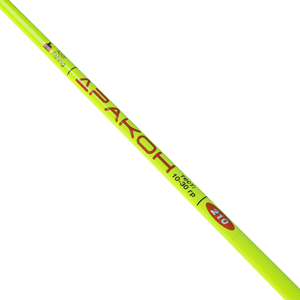 Спиннинг "Дракон" тм AZOR FISHING, штекерный, файбергласс, 2,1м, тест 10-30гр., арт.№ 149-124