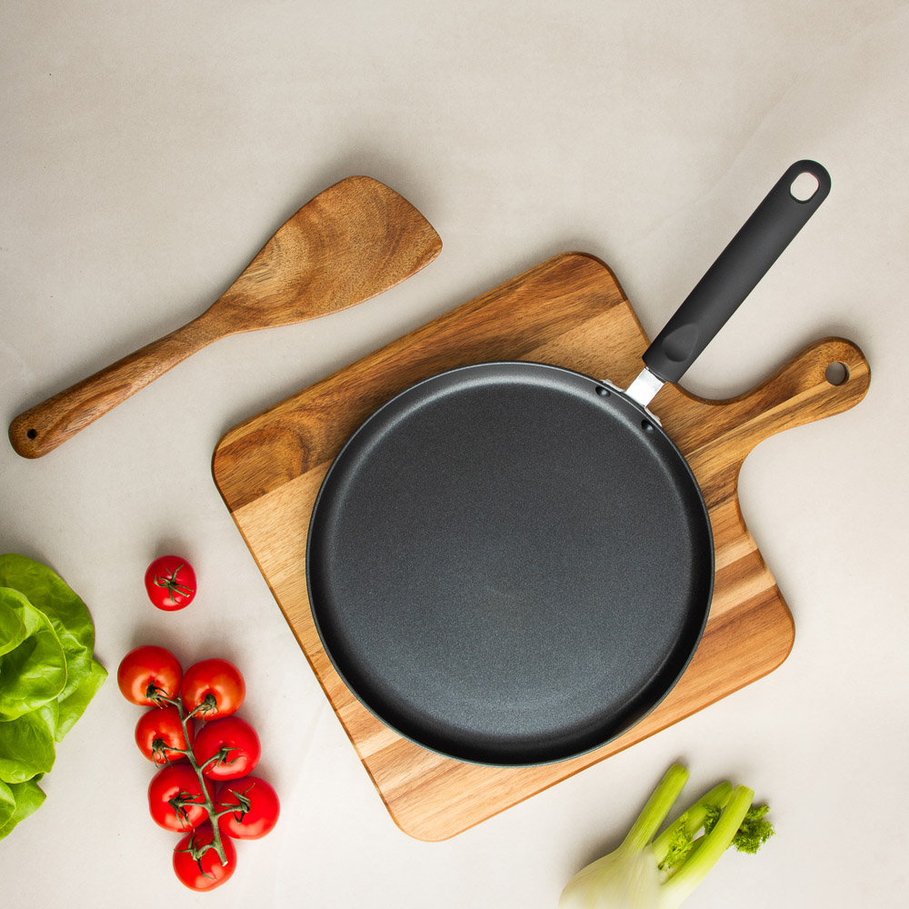 SATOSHI Графит Сковорода блинная d25см, антипригарное покрытие, индукция, арт.№ 846-732