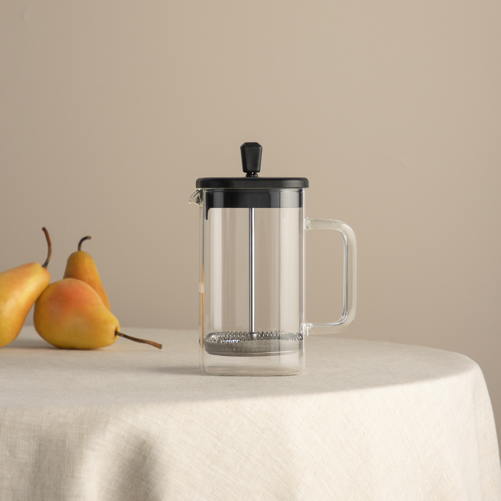 SATOSHI Верона Френч-пресс 600мл, жаропрочное стекло, арт.№ 850-195