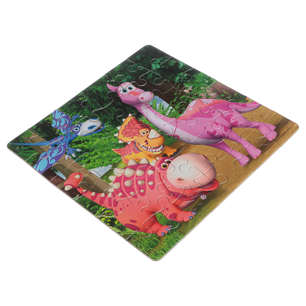 Турбозавры Пазл 36 элементов, 15x4,5x15 см, арт.№ 285-267