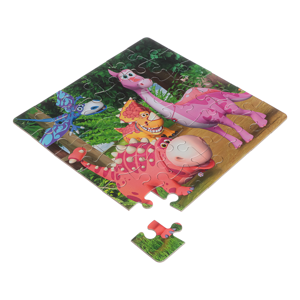 Турбозавры Пазл 36 элементов, 15x4,5x15 см, арт.№ 285-267