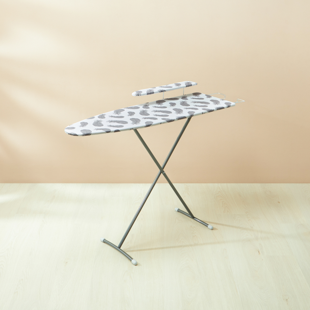 НИКА Доска гладильная Лина-1, ДСП, 112х34,5см, высота 0,7 и 0,8м, подставка под утюг,ДЛ-1, арт.№ 451-055