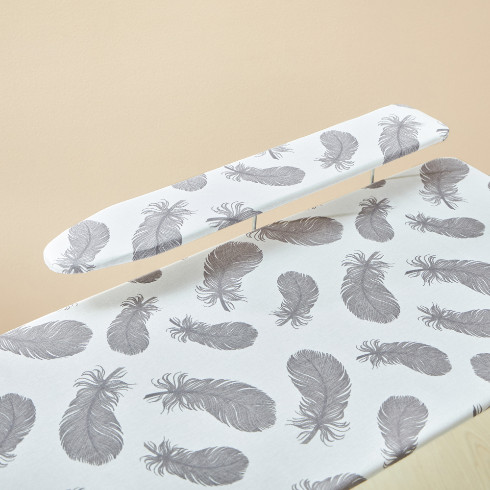 НИКА Доска гладильная Лина-1, ДСП, 112х34,5см, высота 0,7 и 0,8м, подставка под утюг,ДЛ-1, арт.№ 451-055