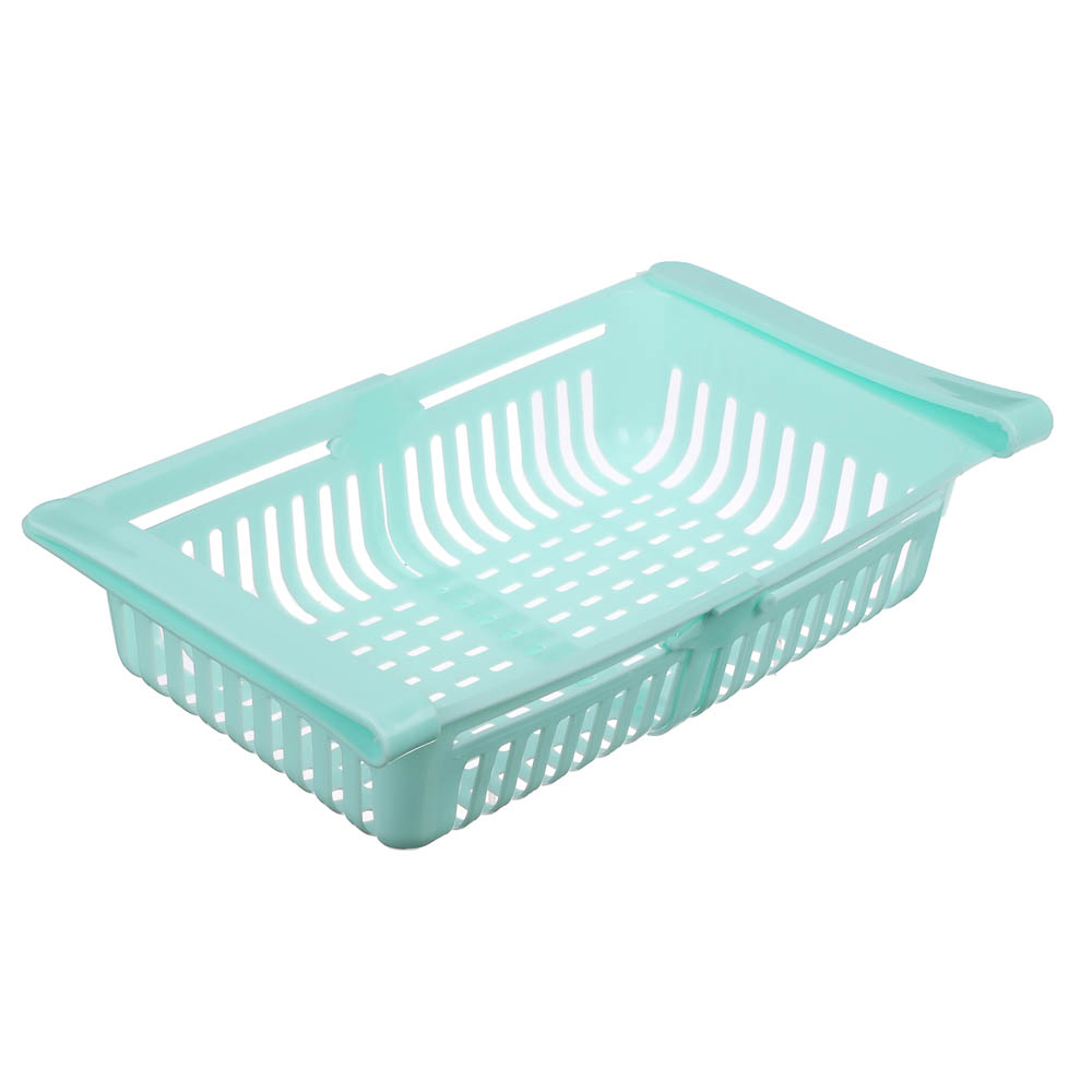 Контейнер в холодильник тм VETTA, раздвижной, 19,5-27,5х15,5х7h см, полипропилен, арт.№ 414-051