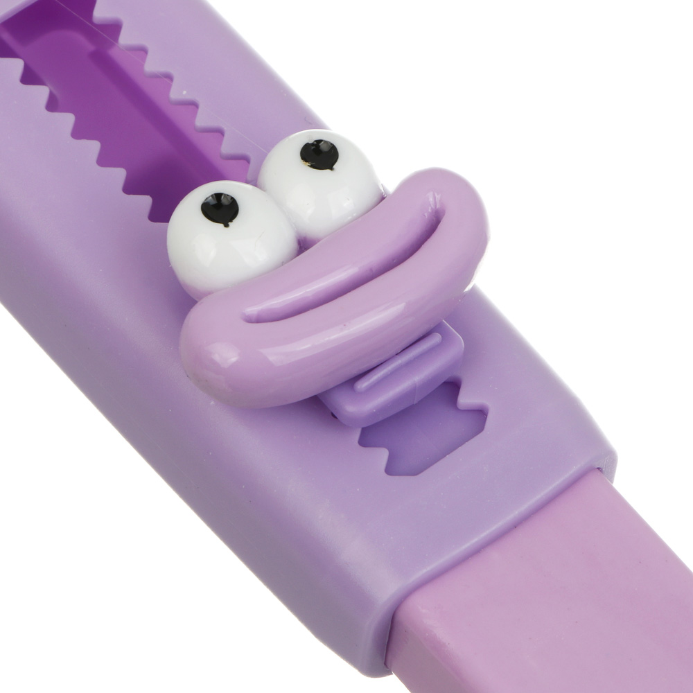 Ластик выдвижной "Мемы", 8,5х2,5см, ТПР, пластик, 4 вида, шоу-бокс, арт.№ 607-081