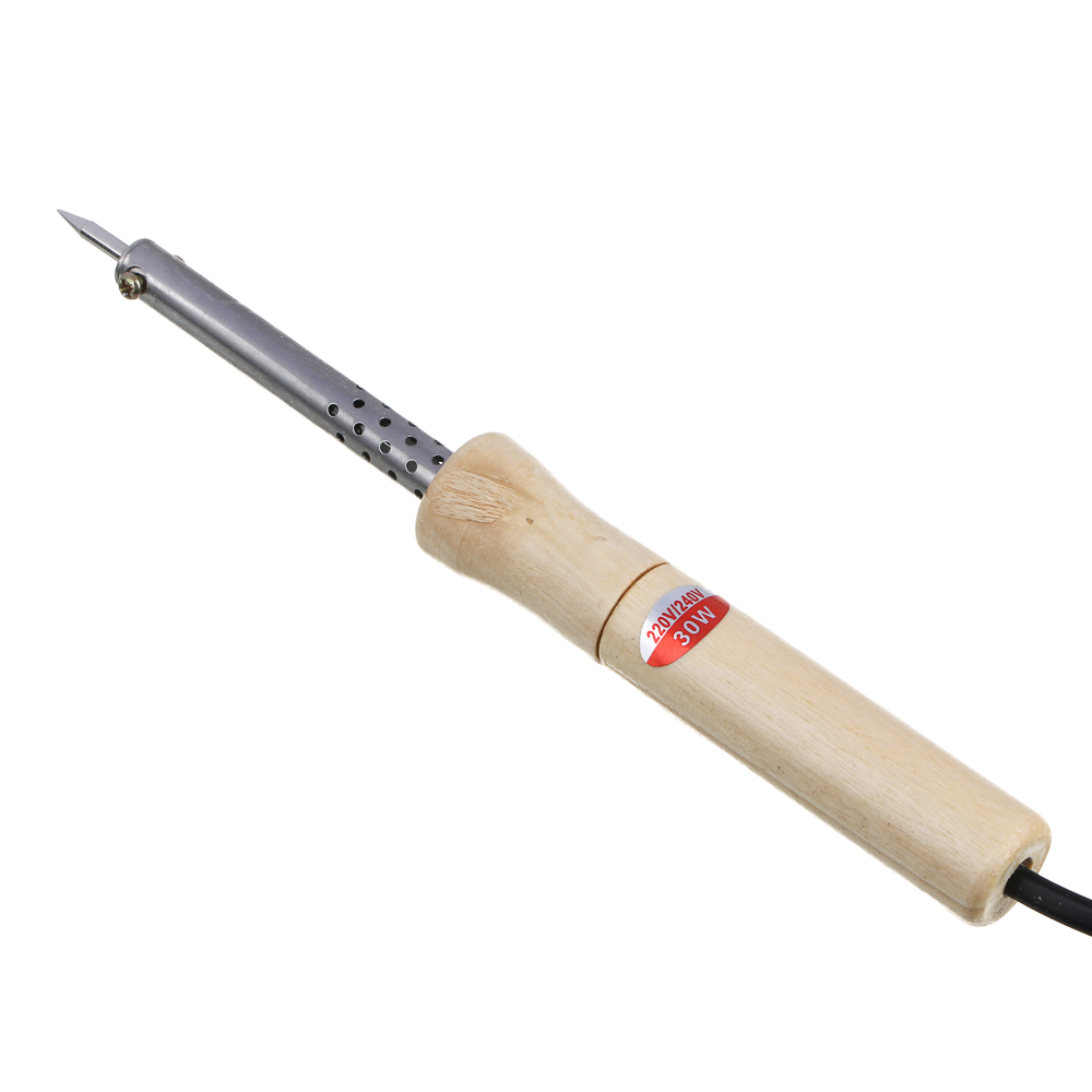 РОКОТ Паяльник 30Вт, деревянная ручка, арт.№ 619-100