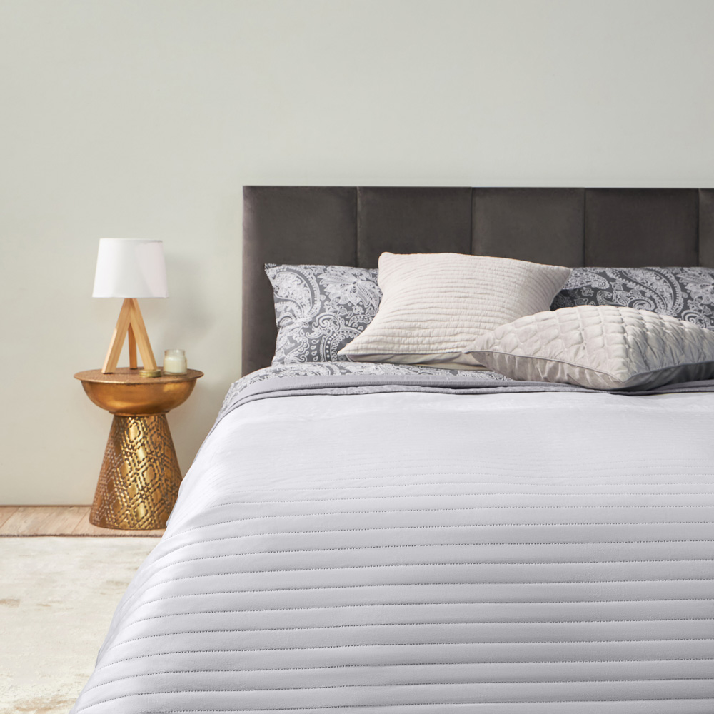 PROVANCE Фрэя Покрывало бархатное однотонное 220х240см, 100% полиэстер, арт.№ 486-198