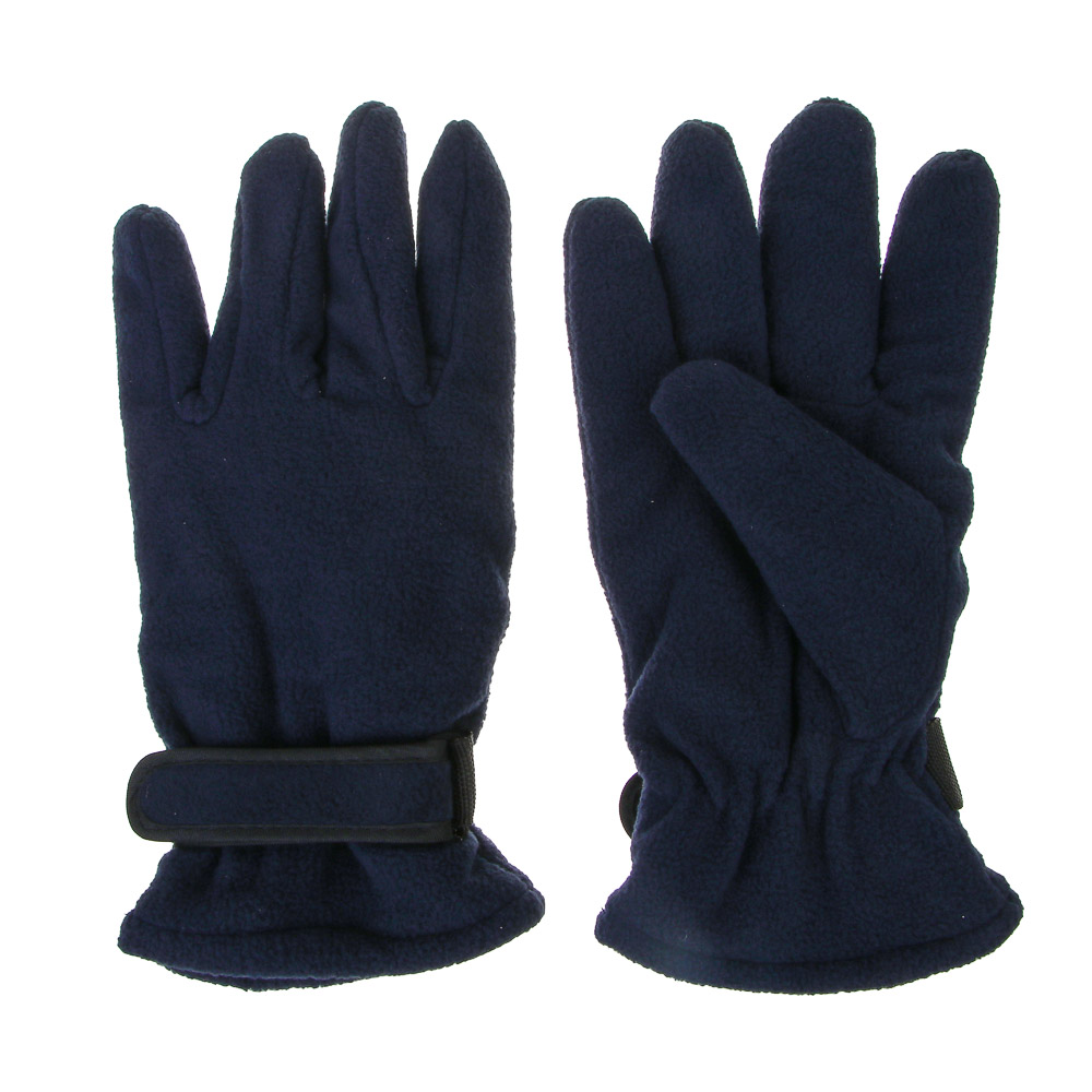 GALANTE Перчатки мужские флисовые на подкладке, р.22-24, 100% полиэстер, цвета в ас-те, ОЗ25-23, арт.№ 363-439