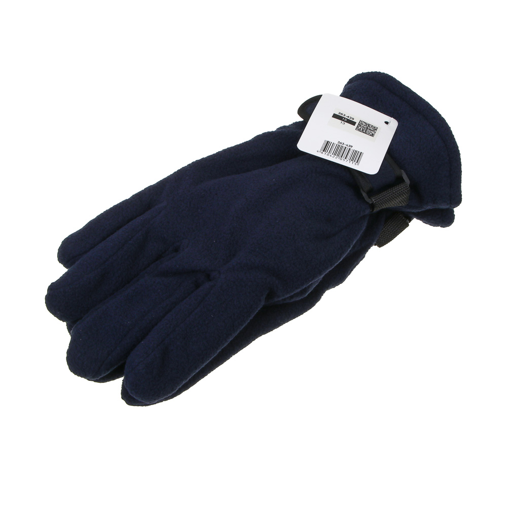 GALANTE Перчатки мужские флисовые на подкладке, р.22-24, 100% полиэстер, цвета в ас-те, ОЗ25-23, арт.№ 363-439