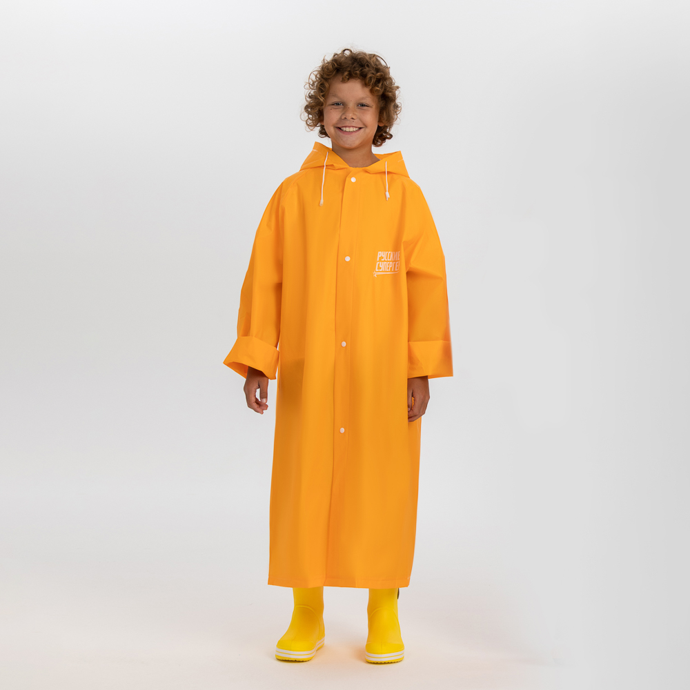 BY Русские Супергерои Дождевик Ермак 102x62см, ЭВА 140мкм, 14+, арт.№ 188-010