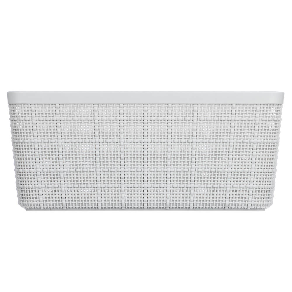 Корзина для хранения тм VETTA Киото, 24x18,5x10,3см, 2 цвета, арт.№ 414-147