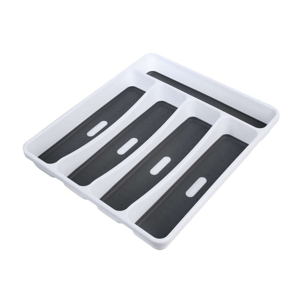 Лоток для столовых приборов тм VETTA, 5 секций, 32,8x29,3x4,5 см, полипропилен, арт.№ 485-201