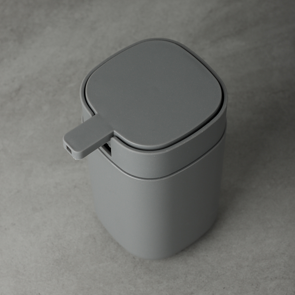 VETTA Дозатор для жидкого мыла Prime, пластик, 7,5х9,8х13см, 2 цвета, арт.№ 463-179