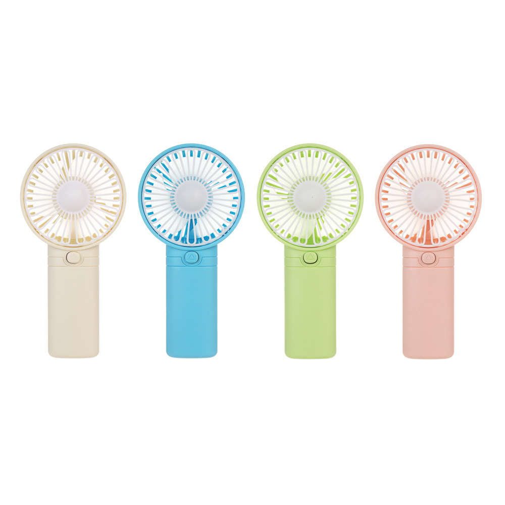 Вентилятор ручной тм LEBEN, питание батарейки 2xААА (в комп. не входят), цвет в ассортименте, арт.№ 243-027