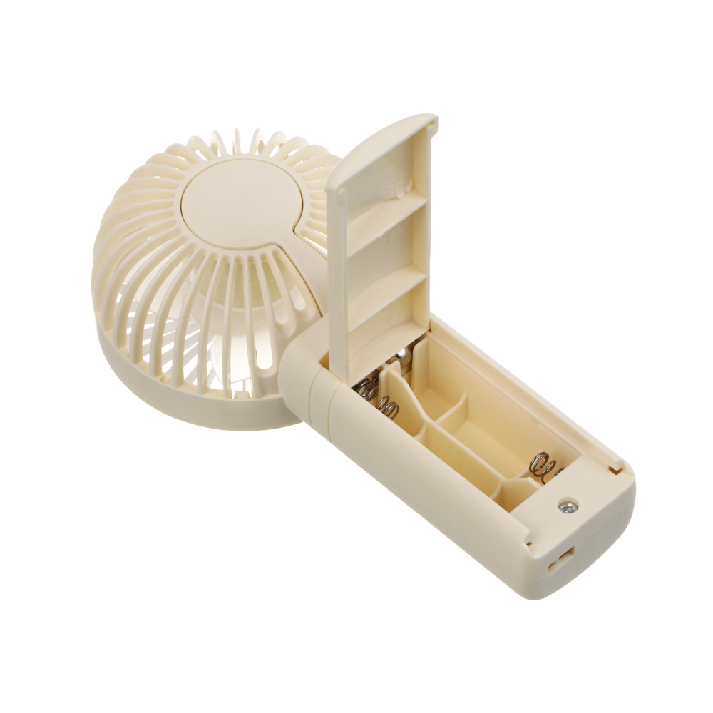 Вентилятор ручной тм LEBEN, питание батарейки 2xААА (в комп. не входят), цвет в ассортименте, арт.№ 243-027