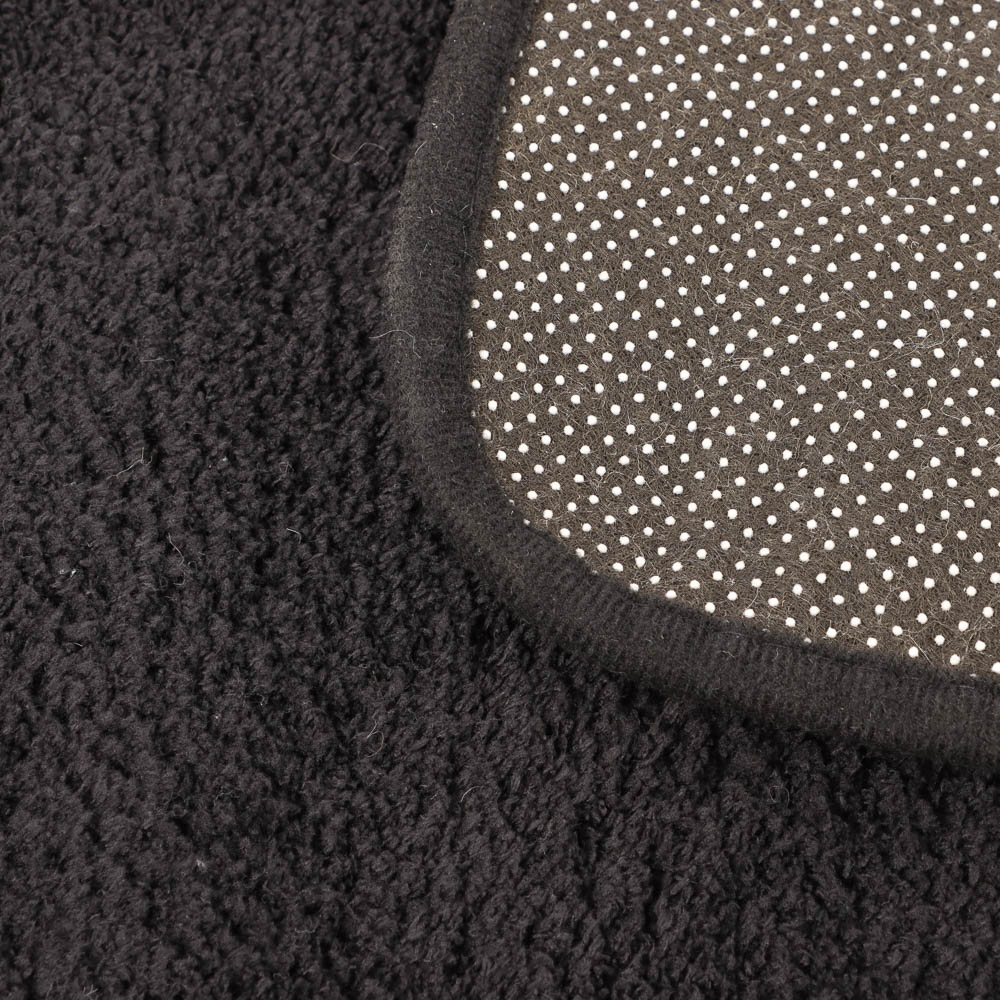 Коврик для ванной 50х80см PING, BLACK2, чёрный, полиэстер, SWM-4014-BLK-B, арт.№ 462-818