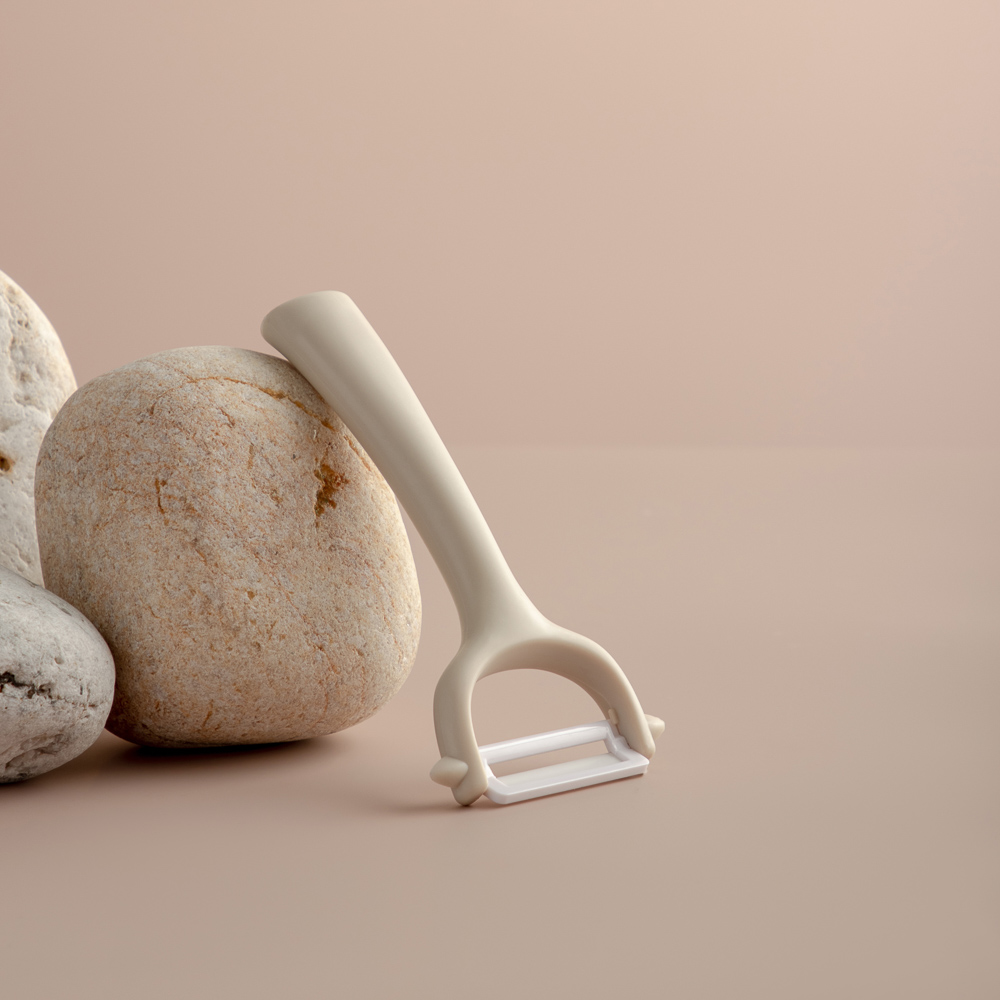 SATOSHI Фудзи Овощечистка, керамическое горизонтальное лезвие, арт.№ 803-247