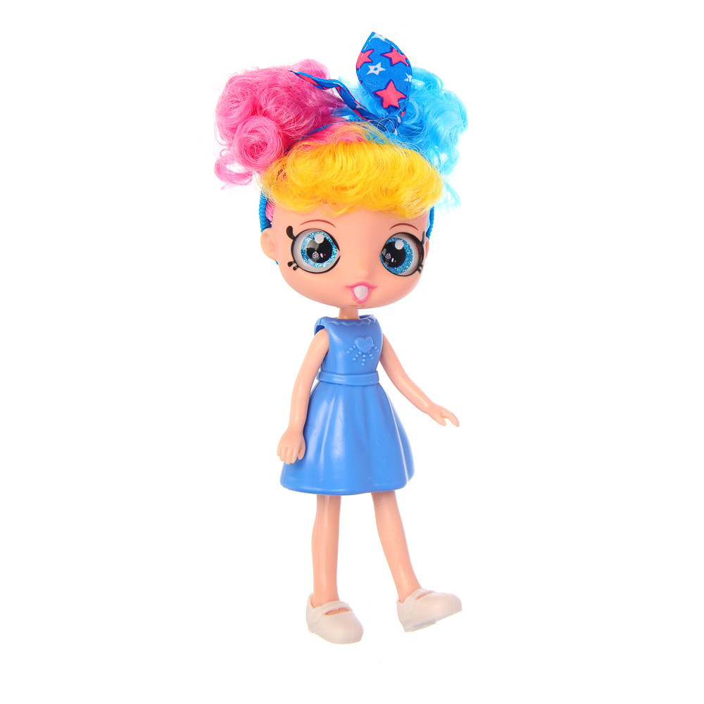 ИГРОЛЕНД Кукла с волшебными глазами, 17 см, 8х5,5х18,5 см, ABS, PP, 6 дизайнов, арт.№ 436-186
