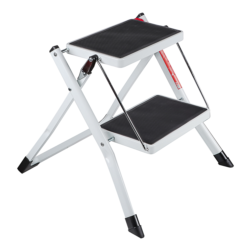 ЕРМАК Стремянка-ступенька (макс.нагрузка 150кг) сталь, 2 широкие противоскользящие ступени, арт.№ 624-090